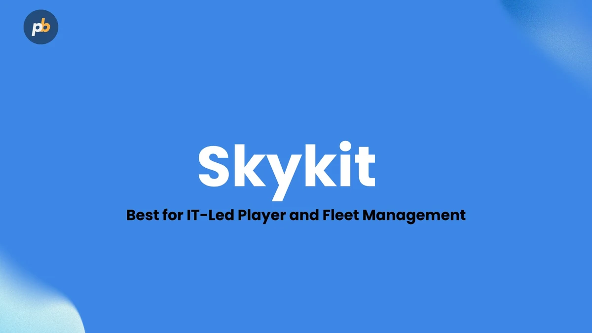Skykit: best for IT-led player and fleet management