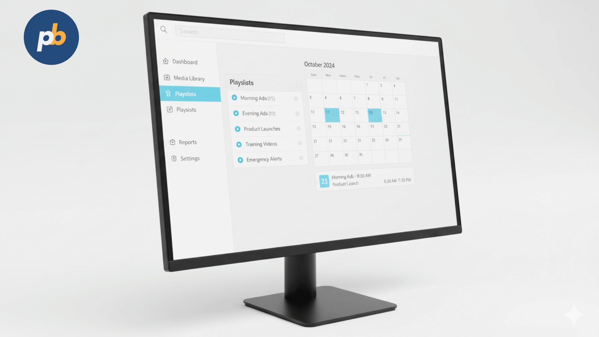 digital signage CMS