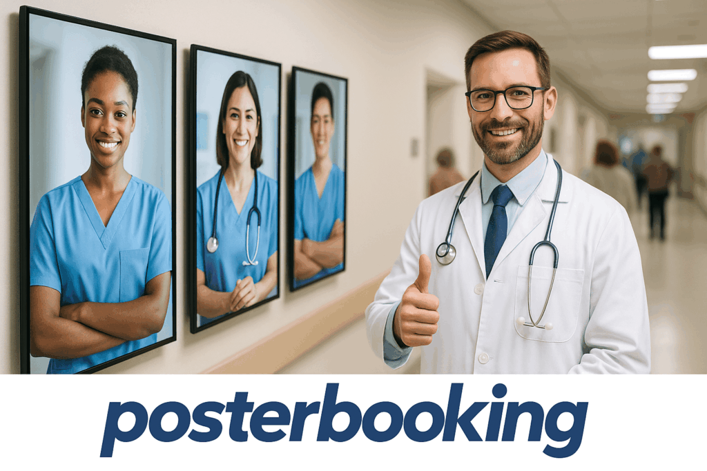 Case Study: How Noman Health Uses PosterBooking to Improve Patient Communication in Their Clinic - Digital Signage