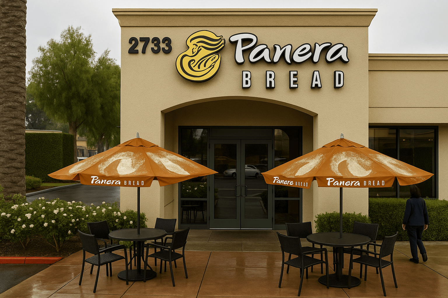 Panera digital menu boards