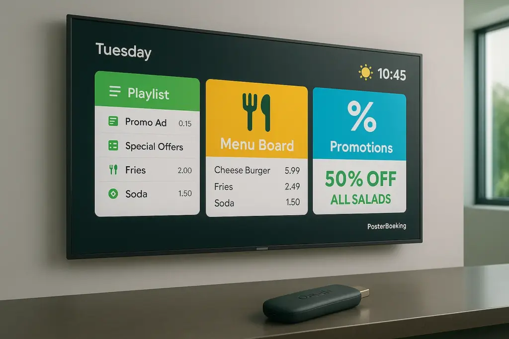 Android digital signage