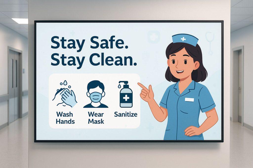 digital signage for healthcare 3