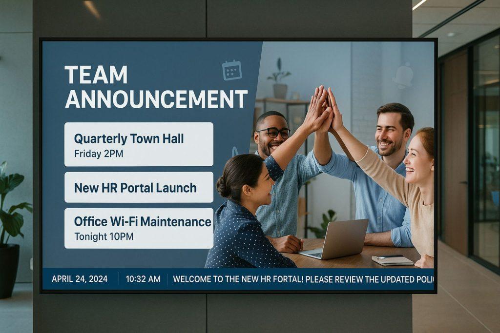 digital signage for office 4