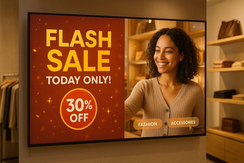 digital signage for retail 1