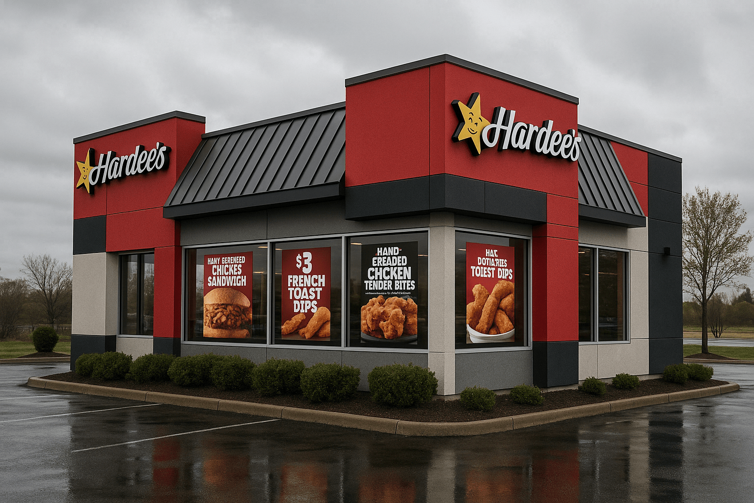 hardees digital menu boards 1