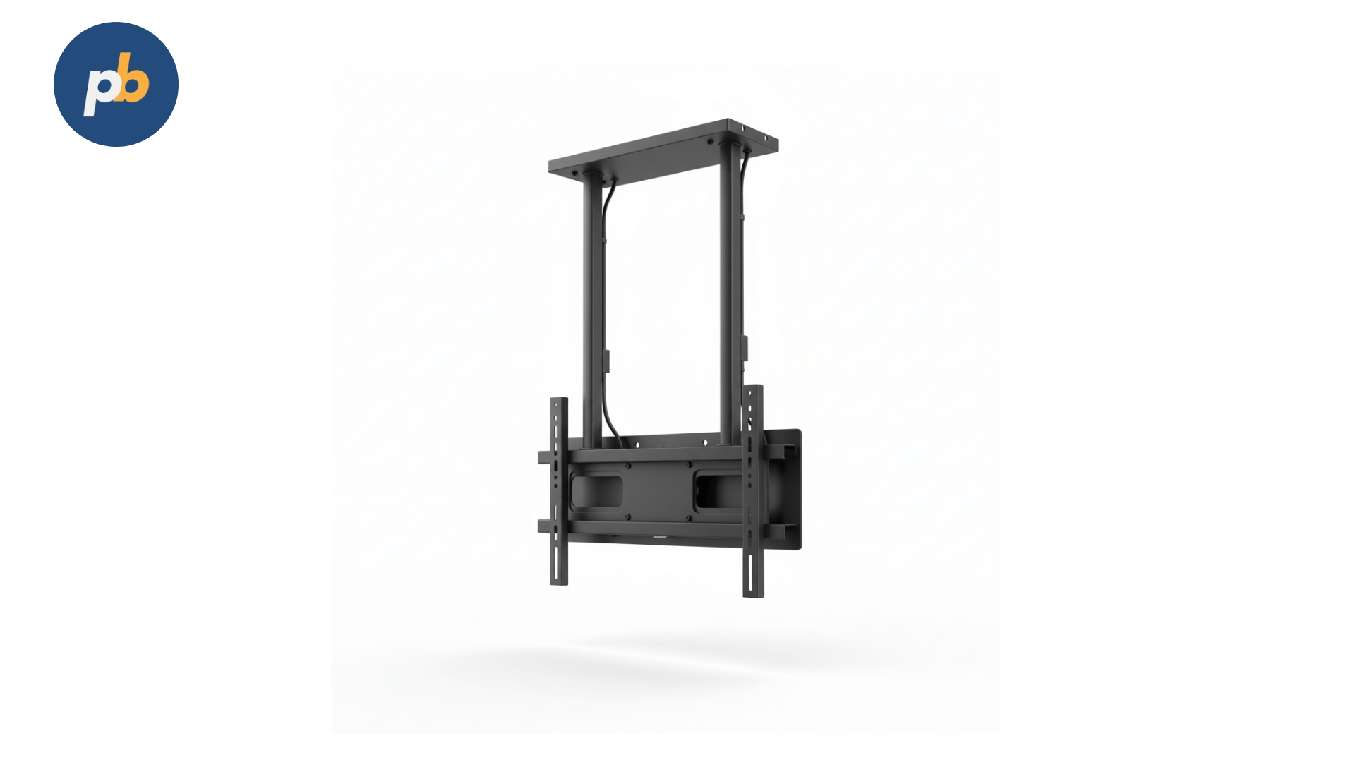 Digital signage mount for display