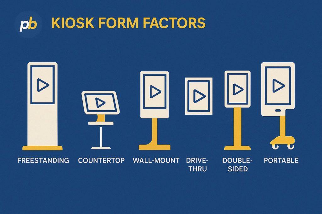 Kiosk form factors