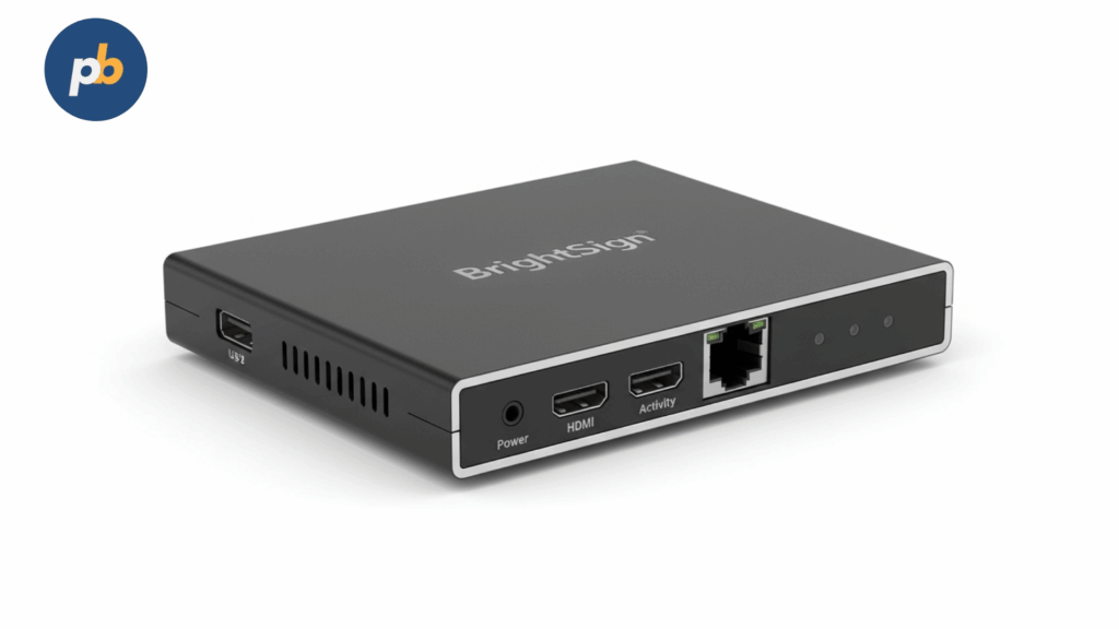 digital signage brightsign media player
