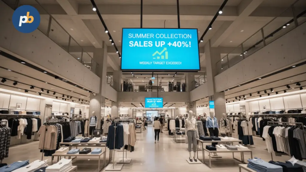 digtal signage sales board