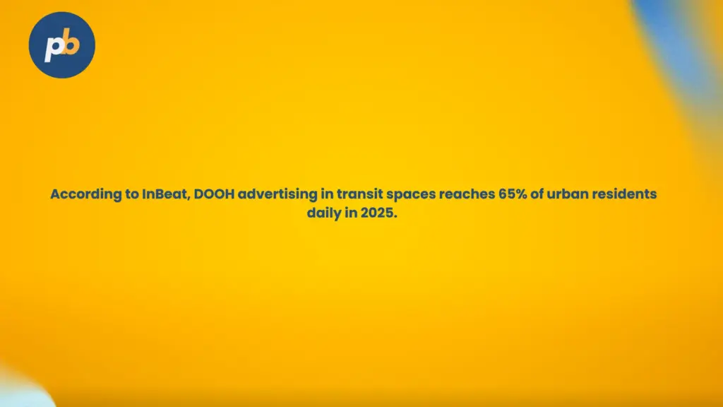 Digital signage statistics DOOH advertising
