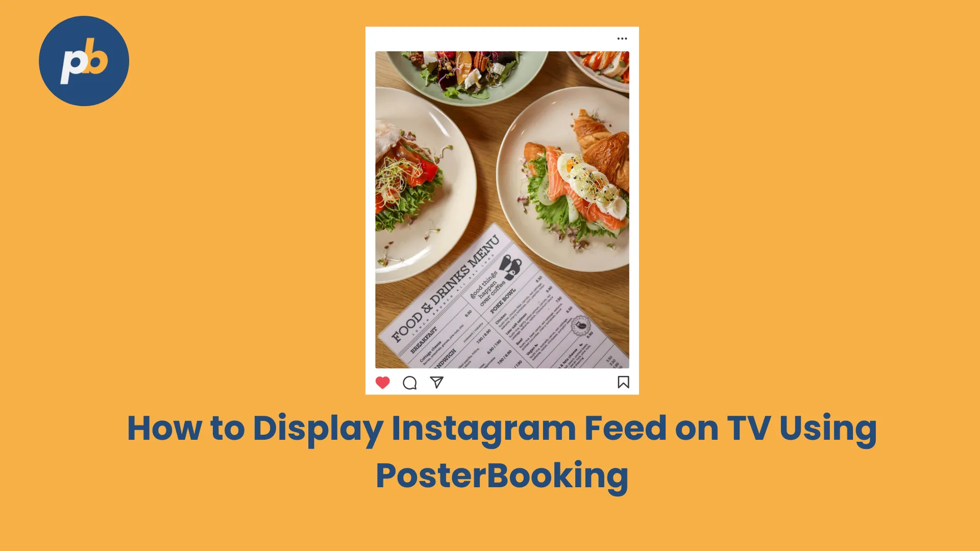 Display instagram feed on TV
