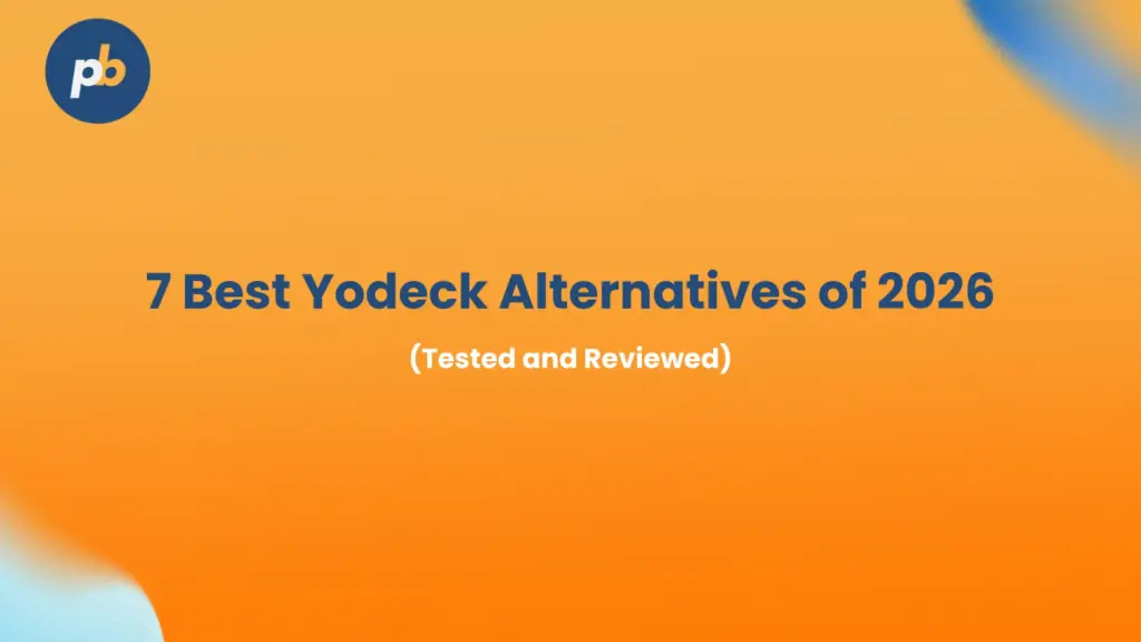 Yodeck alternative