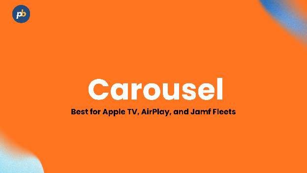 Carousel Digital Signage screenshot