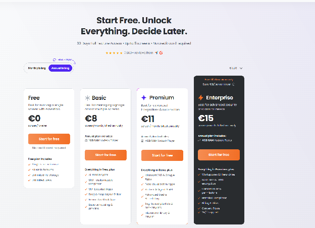 Yodeck screenshot